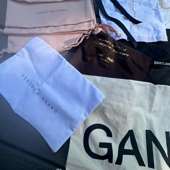 Designer dust bag lot - Chloe , Ganni, Stuart Weitzman , saint laurent - Picture 6 of 8